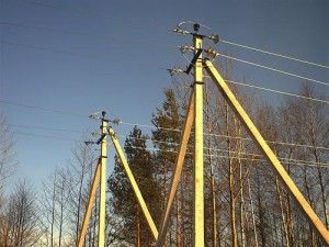  Железобетонные опоры ЛЭП